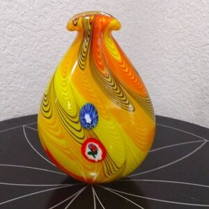 Murano style vase